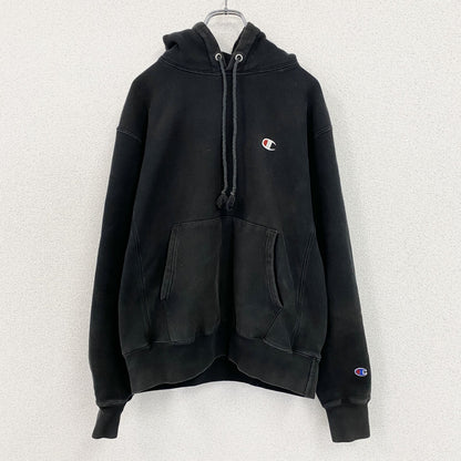 Champion　チャンピオン　リバースウィーブ　スウェットパーカー/フーディー　黒　ブラック　Mサイズ