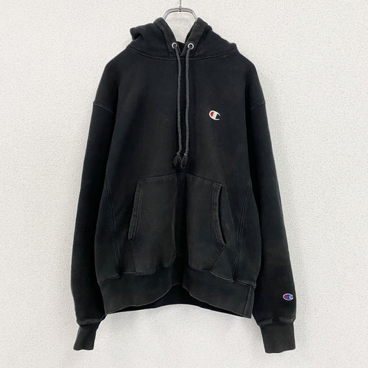 Champion　チャンピオン　リバースウィーブ　スウェットパーカー/フーディー　黒　ブラック　Mサイズ