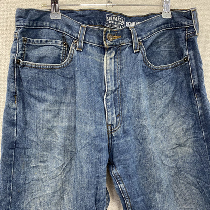 Levi’ｓ　リーバイス　SIGNATURE　デニムパンツ/ジーンズ　縦落ち　ジップフライ　インディゴ　W36サイズ