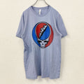 古着 used　Grateful Dead　グレイトフル・デッド　半袖バンドTシャツ　紫　くすみカラー　バックプリント　Lサイズ