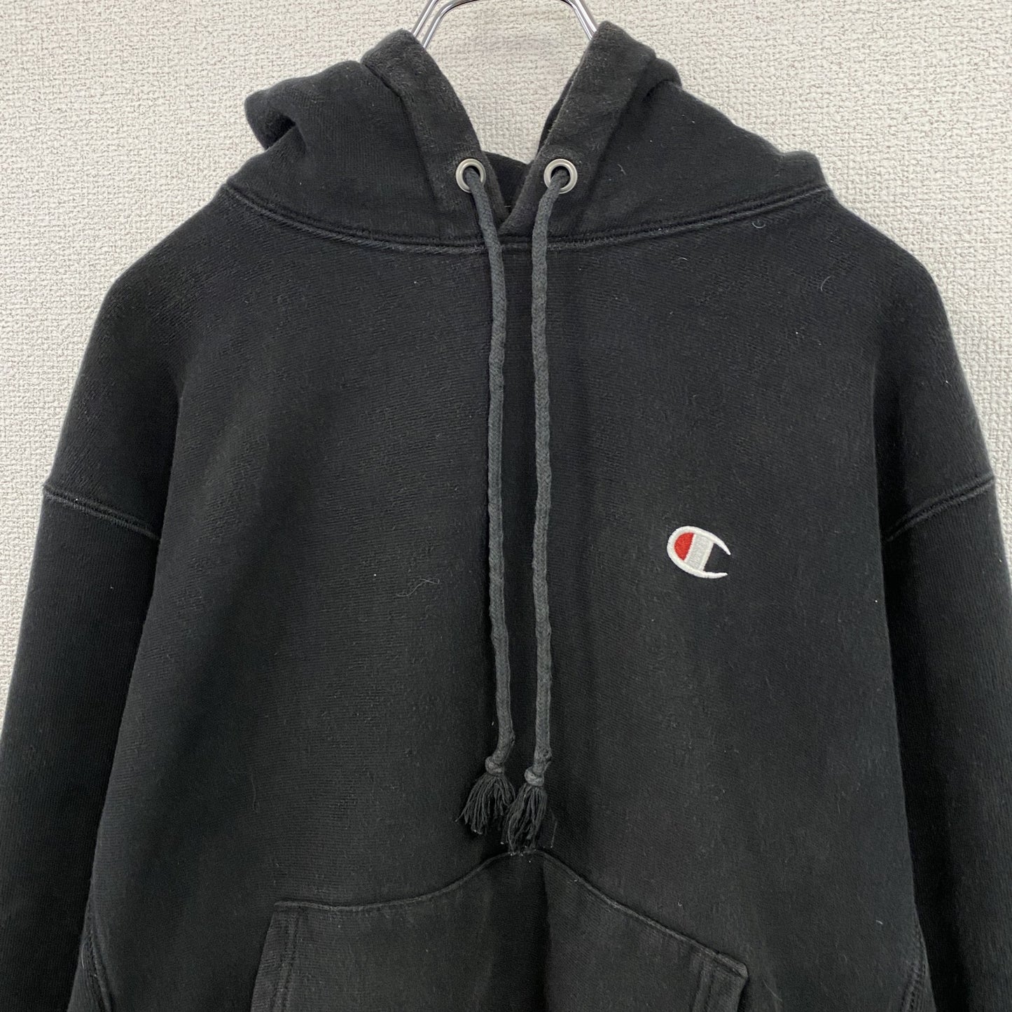 Champion　チャンピオン　リバースウィーブ　スウェットパーカー/フーディー　黒　ブラック　Mサイズ