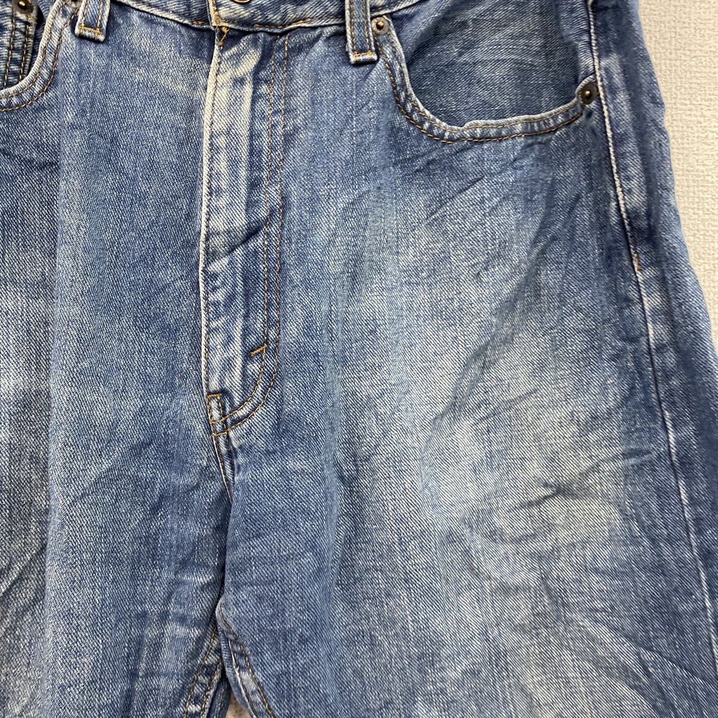 Levi’ｓ　リーバイス　SIGNATURE　デニムパンツ/ジーンズ　縦落ち　ジップフライ　インディゴ　W36サイズ
