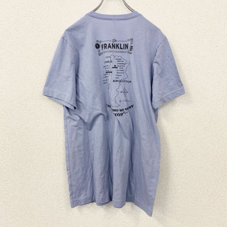 古着 used　Grateful Dead　グレイトフル・デッド　半袖バンドTシャツ　紫　くすみカラー　バックプリント　Lサイズ