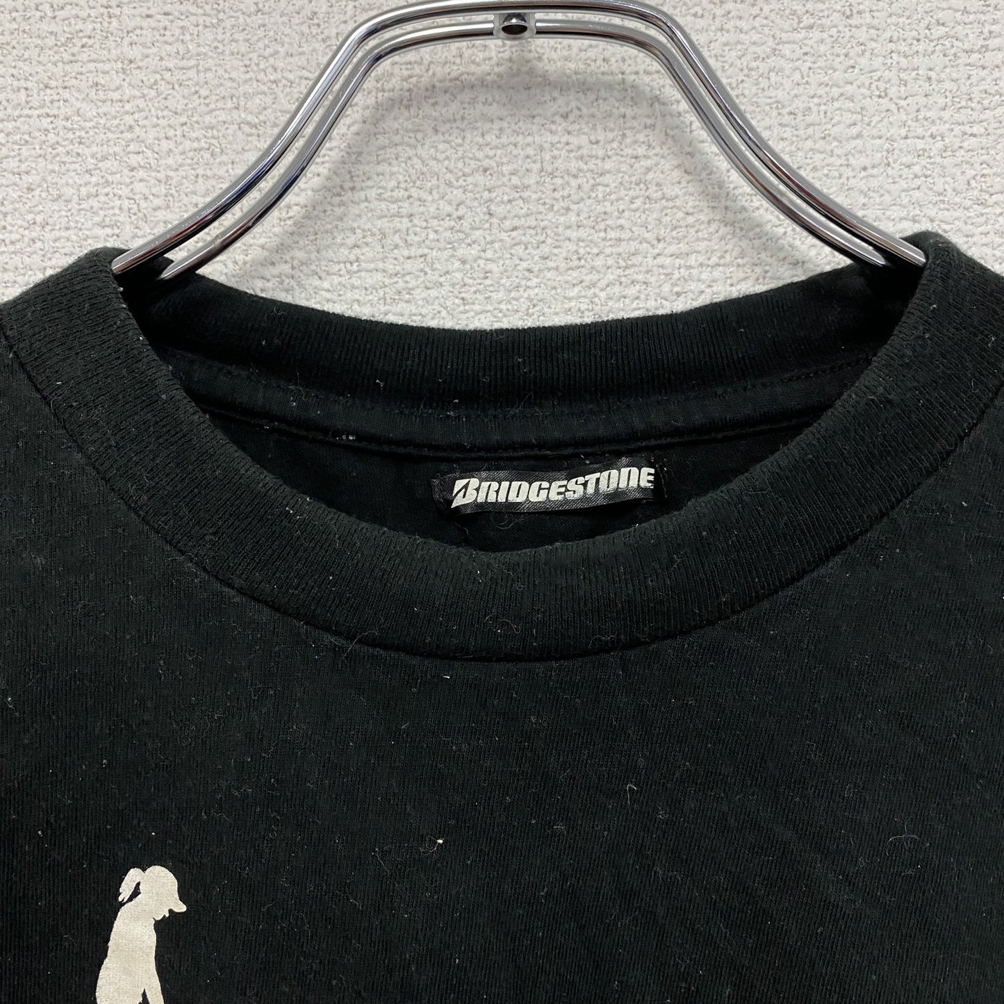 BRIDGESTONE　ブリヂストン　宮里藍　オンワード樫山　半袖プリントTシャツ　B'STYLE　黒　ブラック