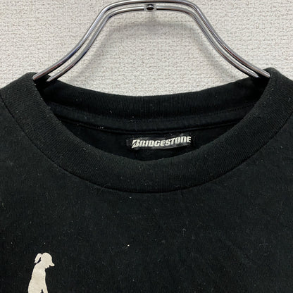 BRIDGESTONE　ブリヂストン　宮里藍　オンワード樫山　半袖プリントTシャツ　B'STYLE　黒　ブラック