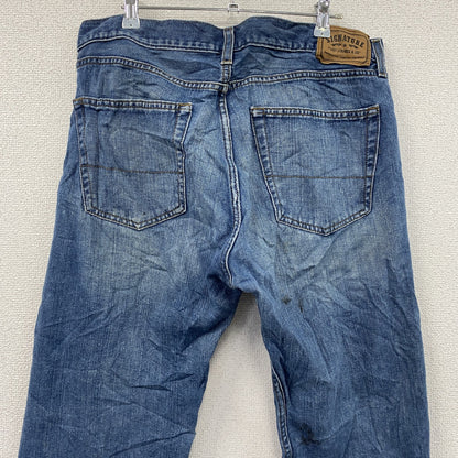 Levi’ｓ　リーバイス　SIGNATURE　デニムパンツ/ジーンズ　縦落ち　ジップフライ　インディゴ　W36サイズ