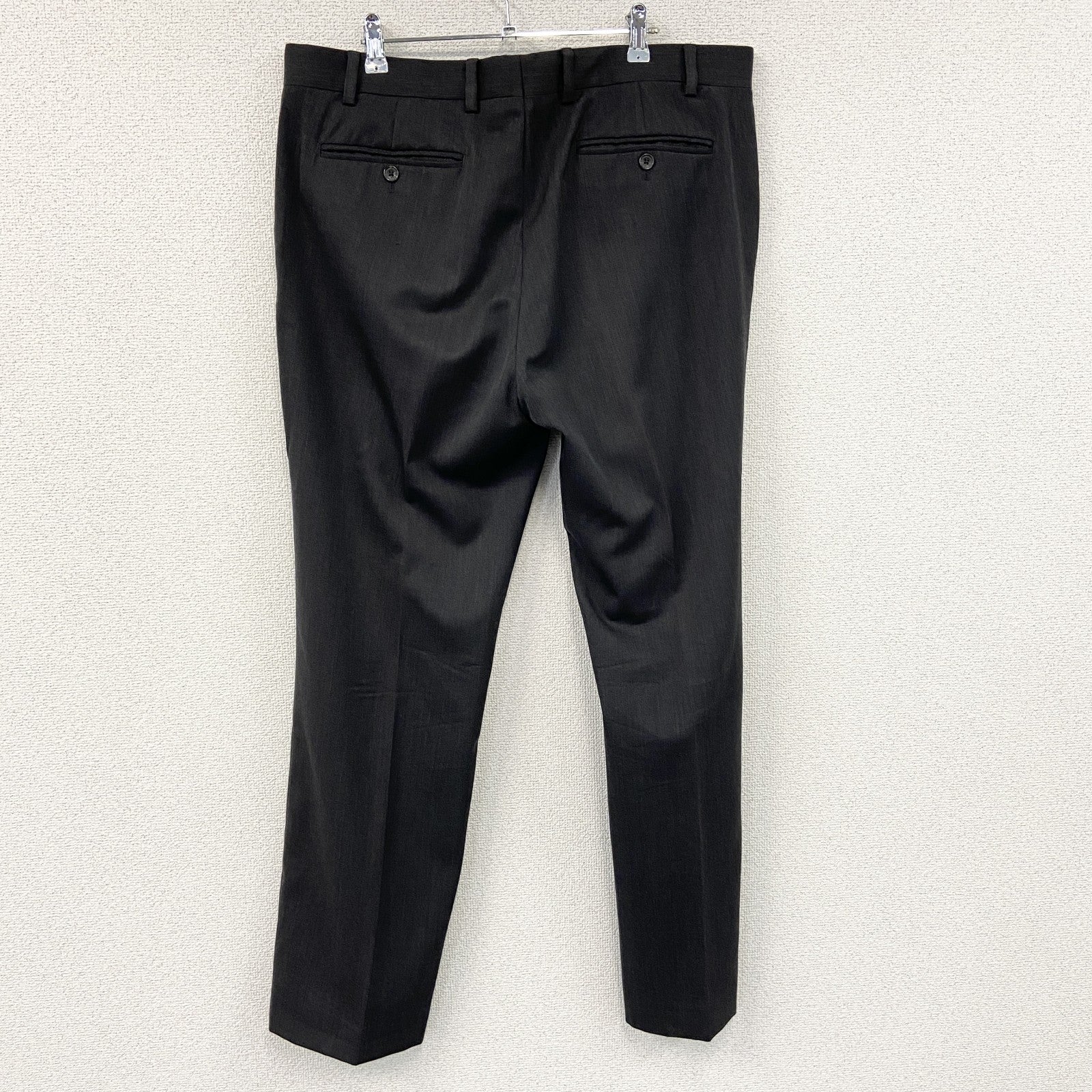 Eddie Bauer　エディーバウアー　スラックス　ジップフライ　黒　ブラック　38サイズ