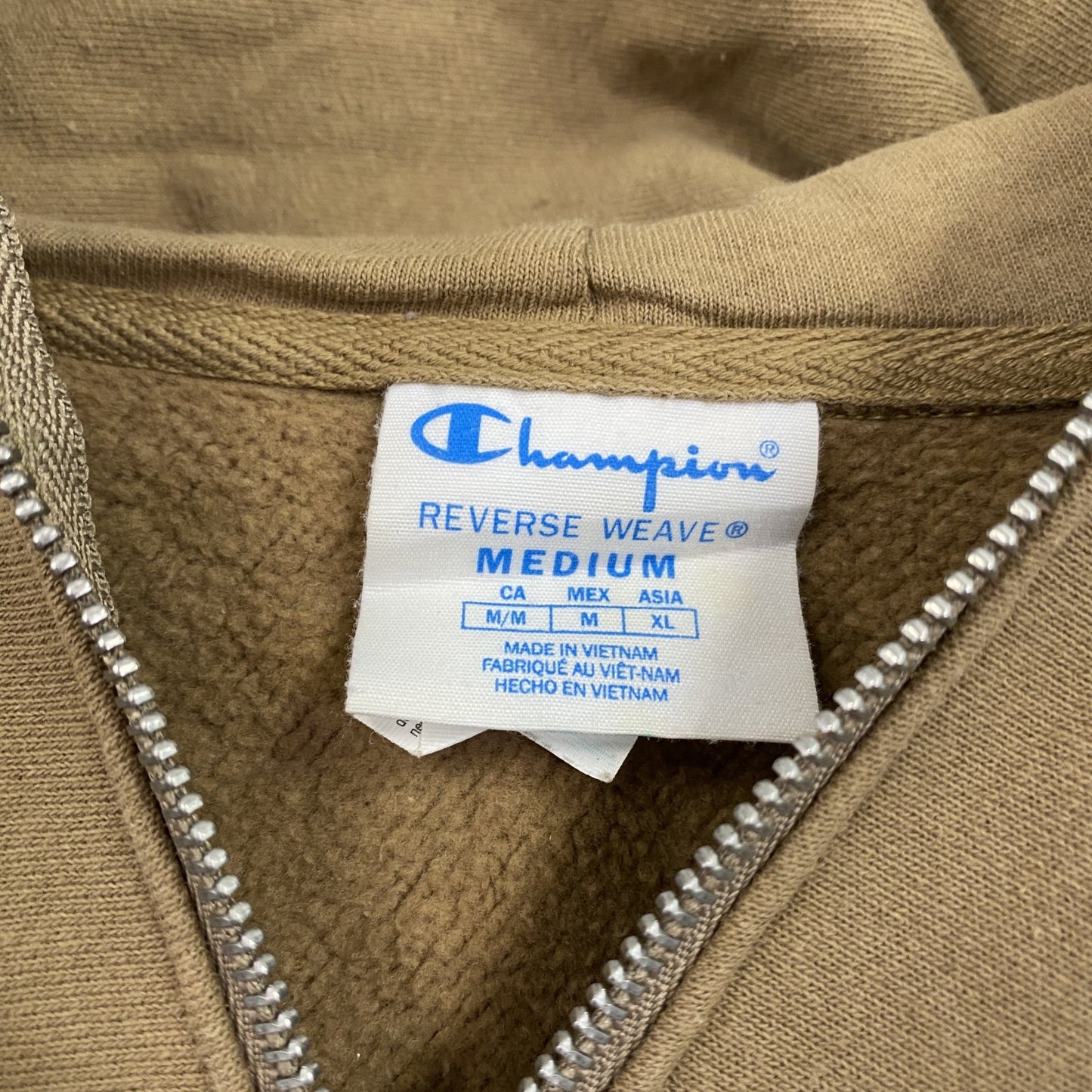Champion　チャンピオン　リバースウィーブ　アノラックスウェットパーカー/フーディー　茶色　ブラウン　Mサイズ