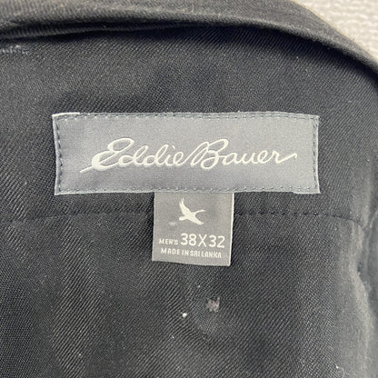 Eddie Bauer　エディーバウアー　スラックス　ジップフライ　黒　ブラック　38サイズ