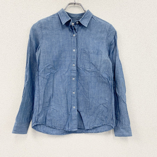 Steven Alan　スティーブンアラン　長袖デニムシャツ　インディゴ