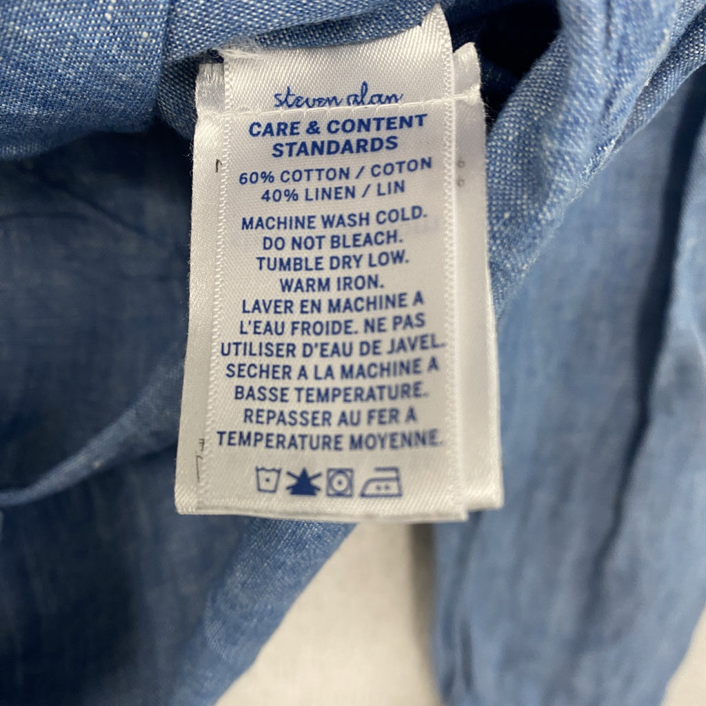 Steven Alan　スティーブンアラン　長袖デニムシャツ　インディゴ