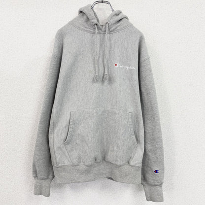 Champion　チャンピオン　リバースウィーブ　スウェットパーカー/フーディー　霜降りグレー　Lサイズ