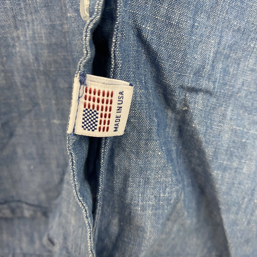 Steven Alan　スティーブンアラン　長袖デニムシャツ　インディゴ