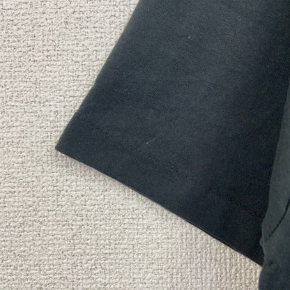 80s　FRUIT OF THE LOOM　半袖プリントTシャツ　ヴィンテージ　黒　ブラック　Lサイズ