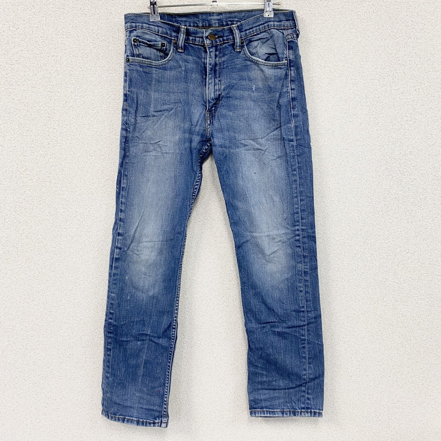 Levi’ｓ　リーバイス　513　デニムパンツ/ジーンズ　縦落ち　ジップフライ　インディゴ　W32サイズ