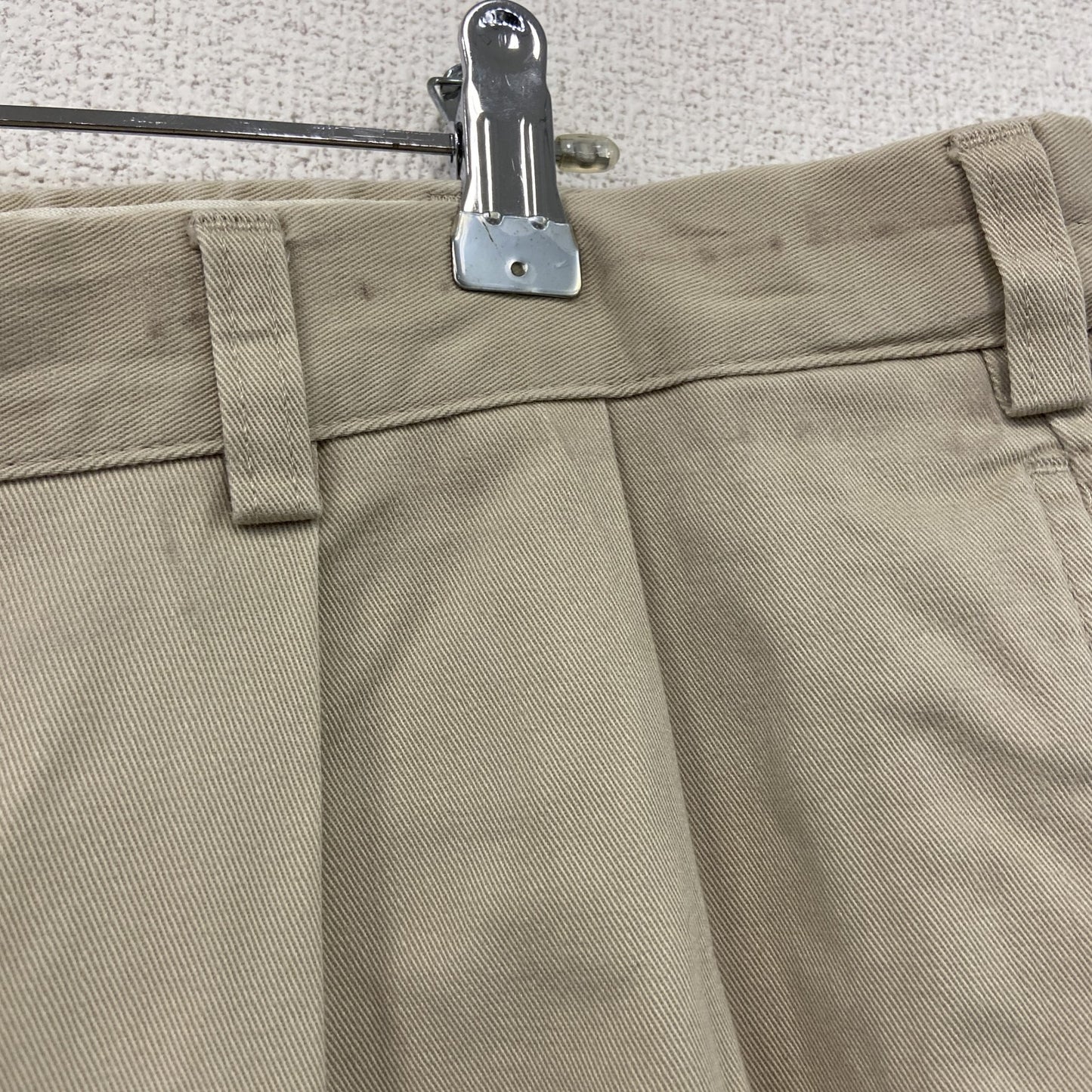 L.L.Bean　エルエルビーン　ワークパンツ/チノパンツ　ジップフライ　ベージュ　W42サイズ