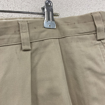 L.L.Bean　エルエルビーン　ワークパンツ/チノパンツ　ジップフライ　ベージュ　W42サイズ
