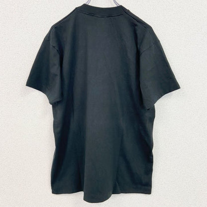 80s　FRUIT OF THE LOOM　半袖プリントTシャツ　ヴィンテージ　黒　ブラック　Lサイズ