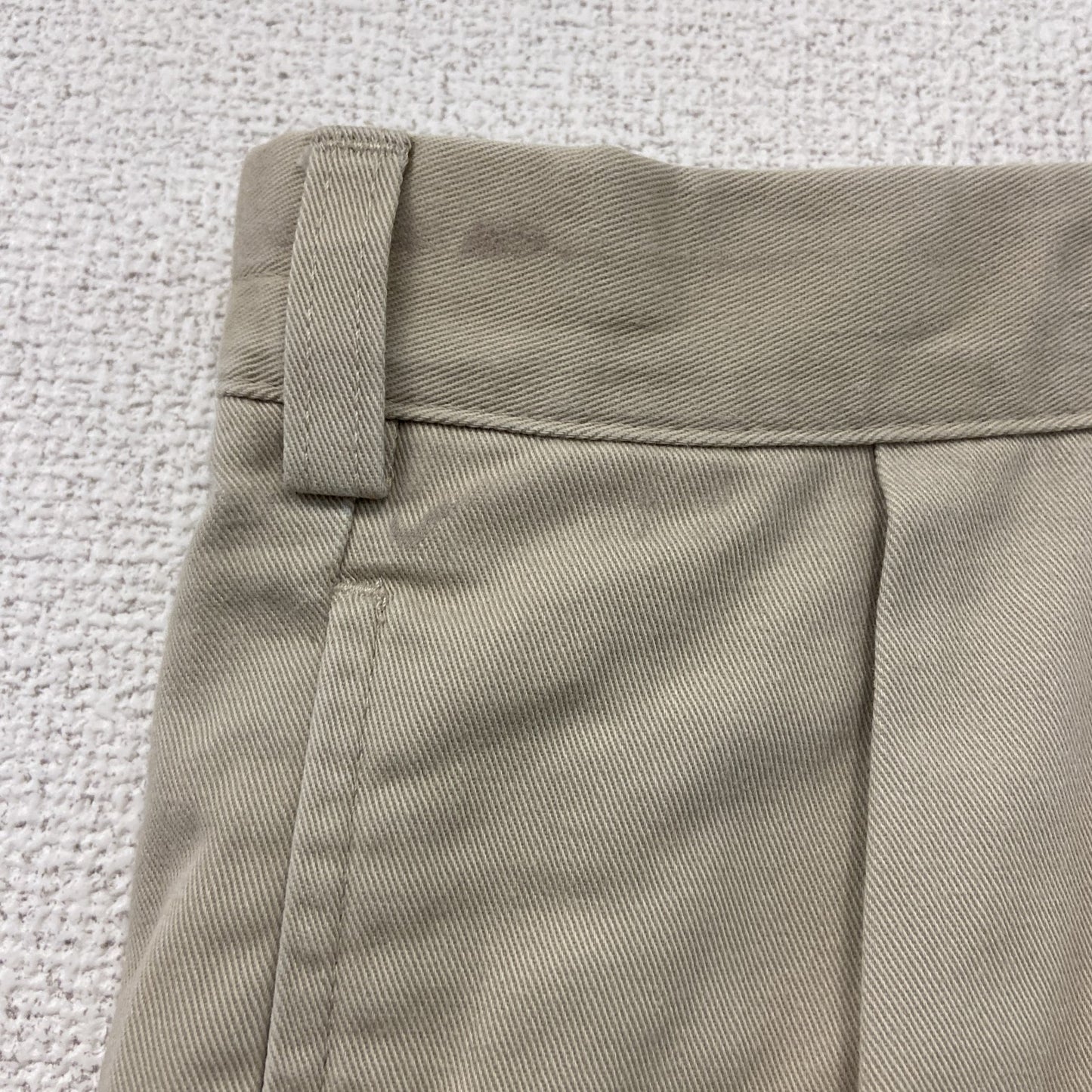 L.L.Bean　エルエルビーン　ワークパンツ/チノパンツ　ジップフライ　ベージュ　W42サイズ
