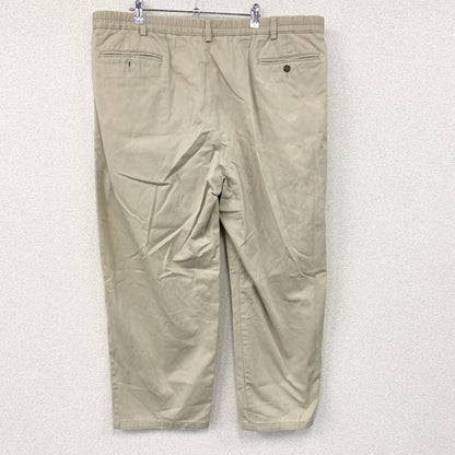 L.L.Bean　エルエルビーン　ワークパンツ/チノパンツ　ジップフライ　ベージュ　W42サイズ