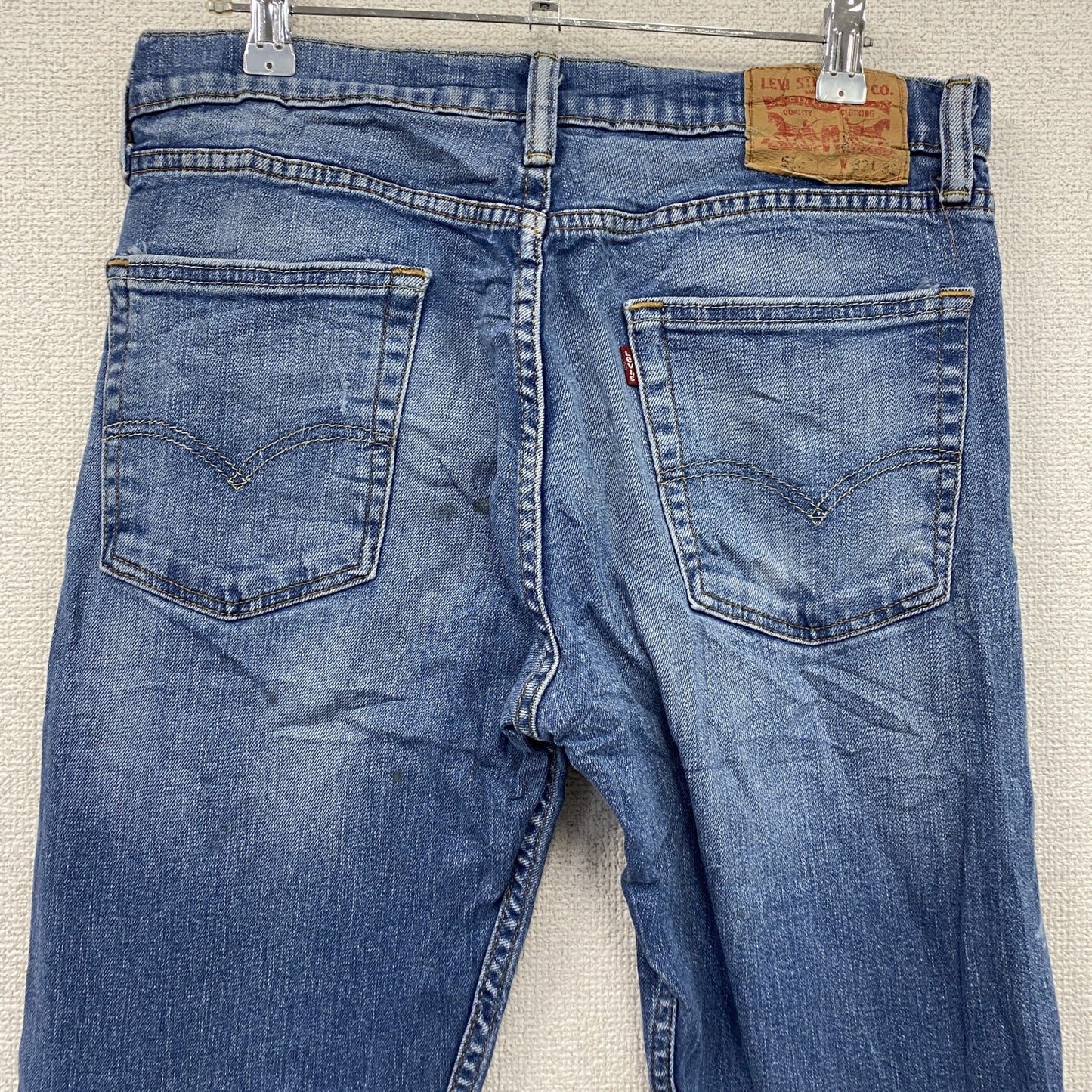 Levi’ｓ　リーバイス　513　デニムパンツ/ジーンズ　縦落ち　ジップフライ　インディゴ　W32サイズ