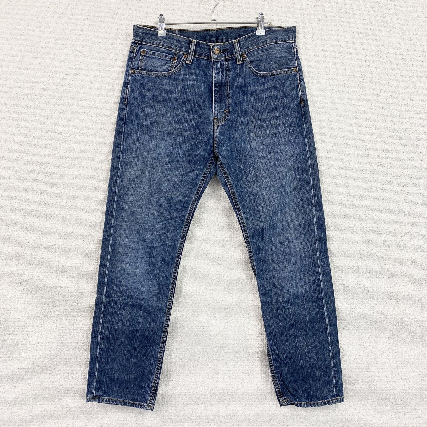 Levi’ｓ　リーバイス　505　デニムパンツ/ジーンズ　縦落ち　ジップフライ　インディゴ　W34サイズ