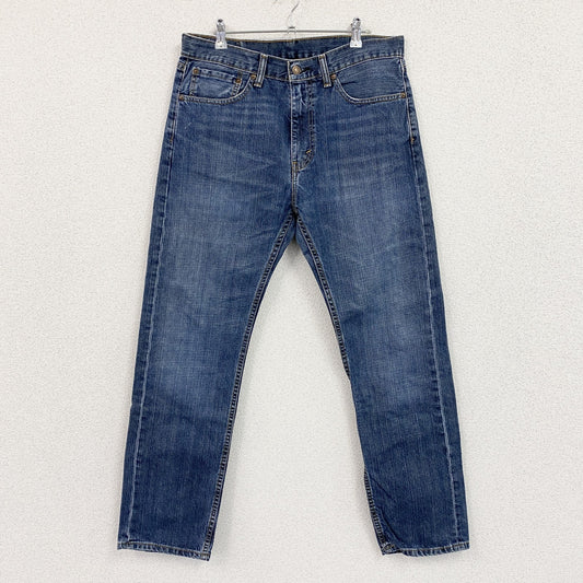 Levi’ｓ　リーバイス　505　デニムパンツ/ジーンズ　縦落ち　ジップフライ　インディゴ　W34サイズ