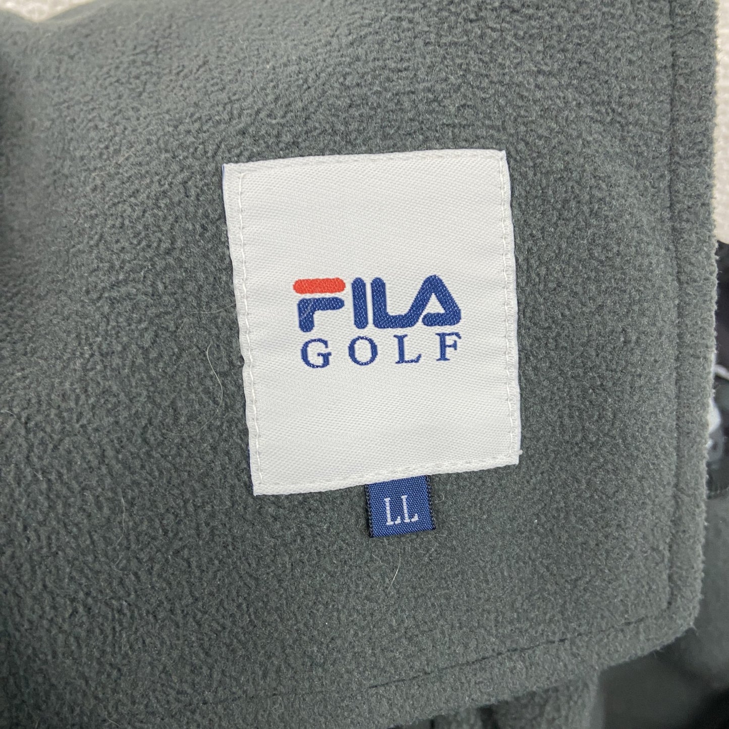 FILA　フィラ　ストレッチパンツ　迷彩柄　灰色　グレー　LLサイズ