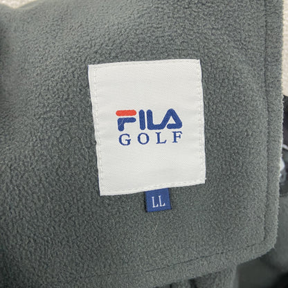 FILA　フィラ　ストレッチパンツ　迷彩柄　灰色　グレー　LLサイズ