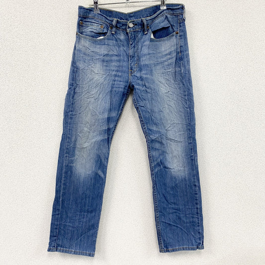Levi’ｓ　リーバイス　514　デニムパンツ/ジーンズ　縦落ち　鬼ヒゲ　ジップフライ　インディゴ　W34サイズ