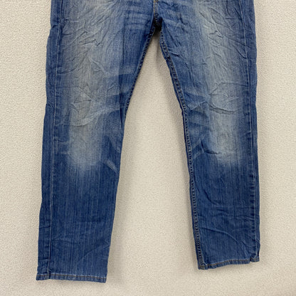 Levi’ｓ　リーバイス　514　デニムパンツ/ジーンズ　縦落ち　鬼ヒゲ　ジップフライ　インディゴ　W34サイズ