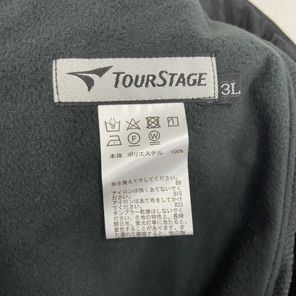 TOURSTAGE　ツアーステージ　ストレッチパンツ　黒　ブラック　LLサイズ