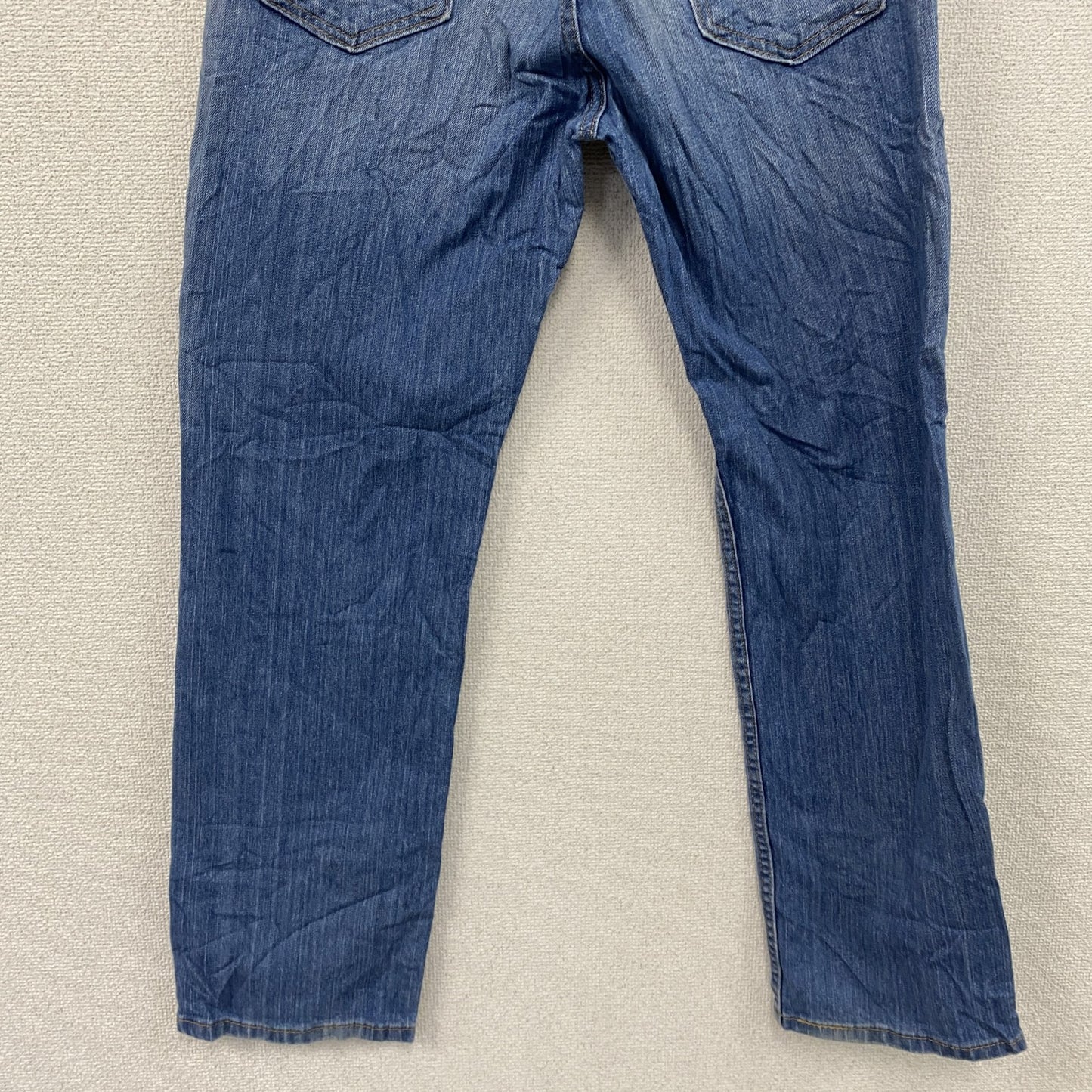Levi’ｓ　リーバイス　514　デニムパンツ/ジーンズ　縦落ち　鬼ヒゲ　ジップフライ　インディゴ　W34サイズ