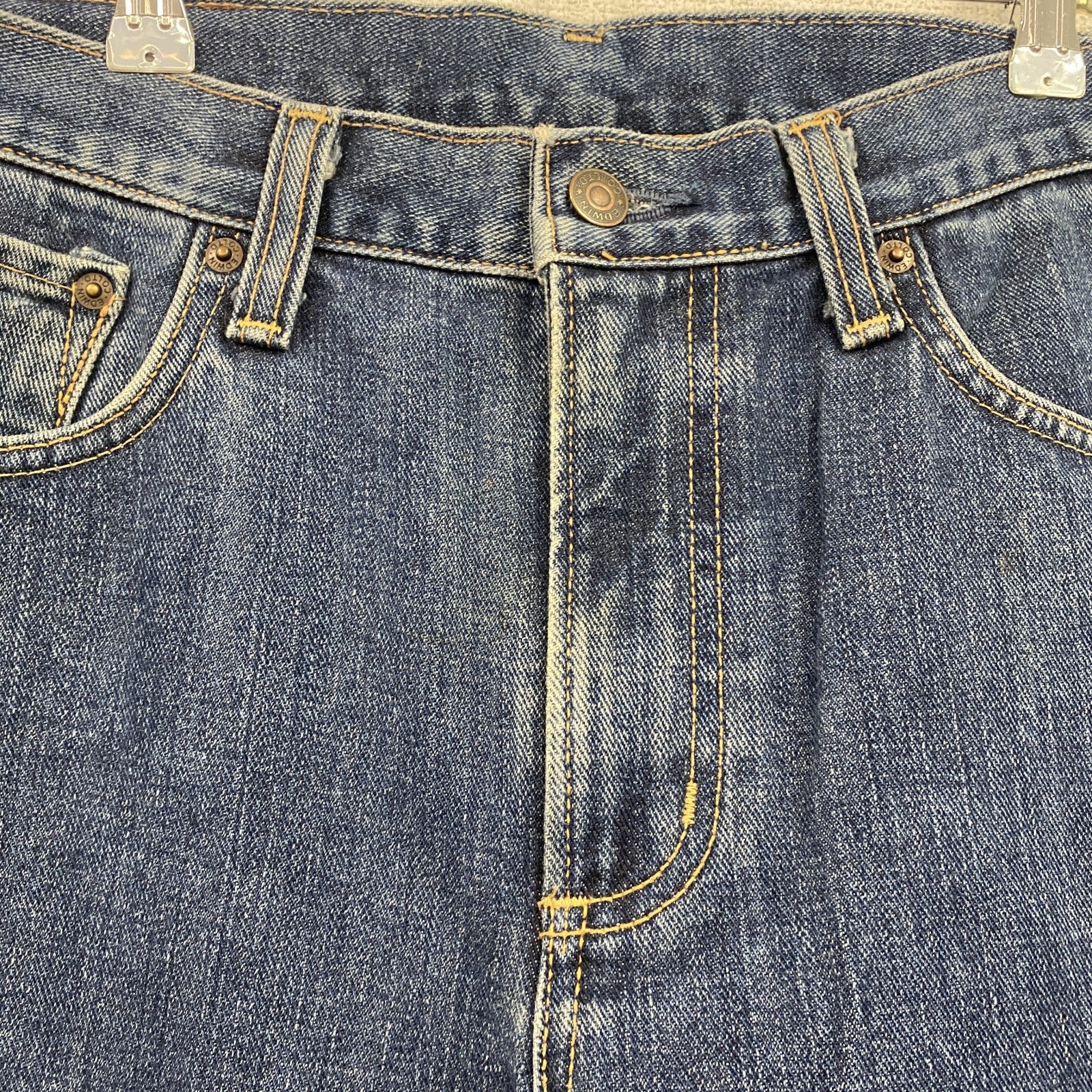 EDWIN　エドウィン　402　デニムパンツ/ジーンズ　ジップフライ　インディゴ　31サイズ
