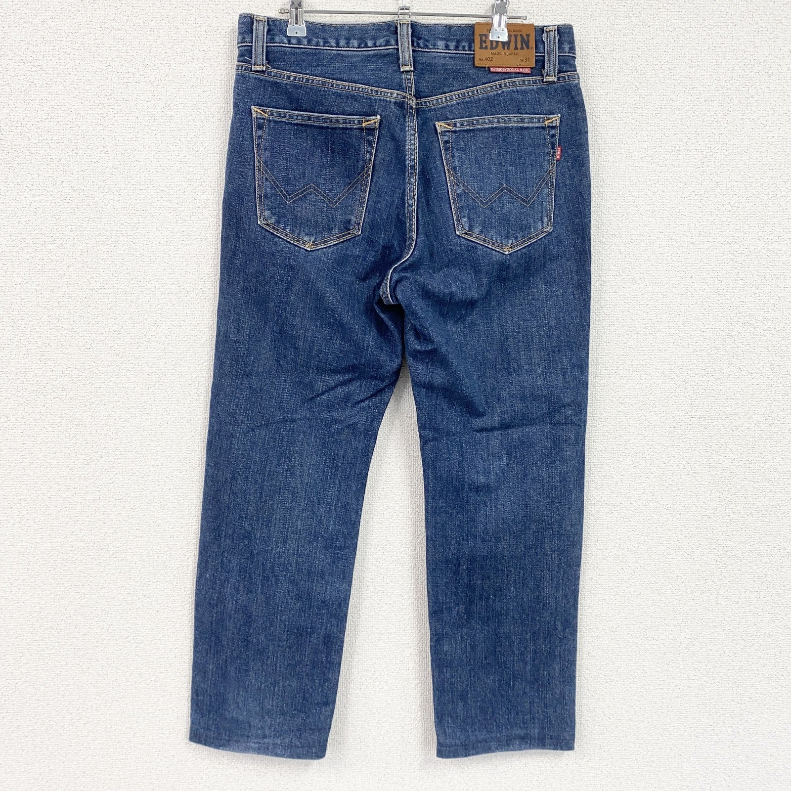 EDWIN　エドウィン　402　デニムパンツ/ジーンズ　ジップフライ　インディゴ　31サイズ