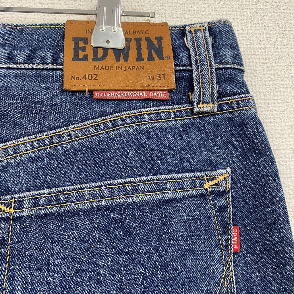 EDWIN　エドウィン　402　デニムパンツ/ジーンズ　ジップフライ　インディゴ　31サイズ