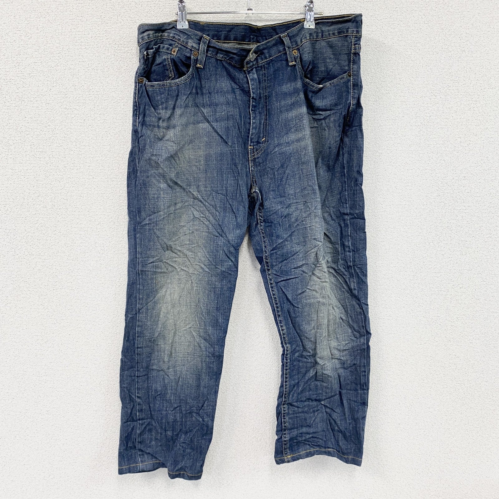 Levi’ｓ　リーバイス　514　デニムパンツ/ジーンズ　縦落ち　ヒゲ　インディゴ　W38サイズ