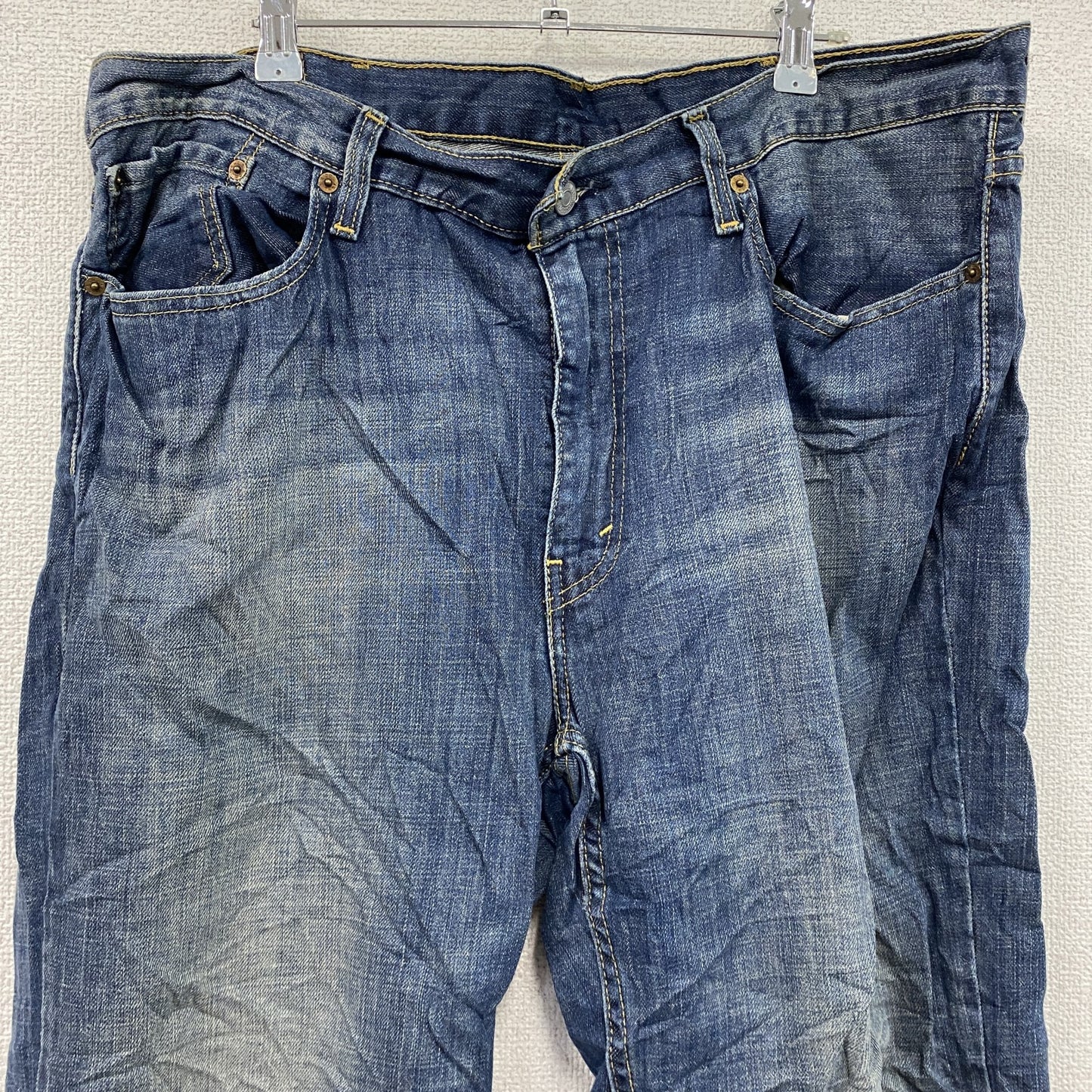 Levi’ｓ　リーバイス　514　デニムパンツ/ジーンズ　縦落ち　ヒゲ　インディゴ　W38サイズ