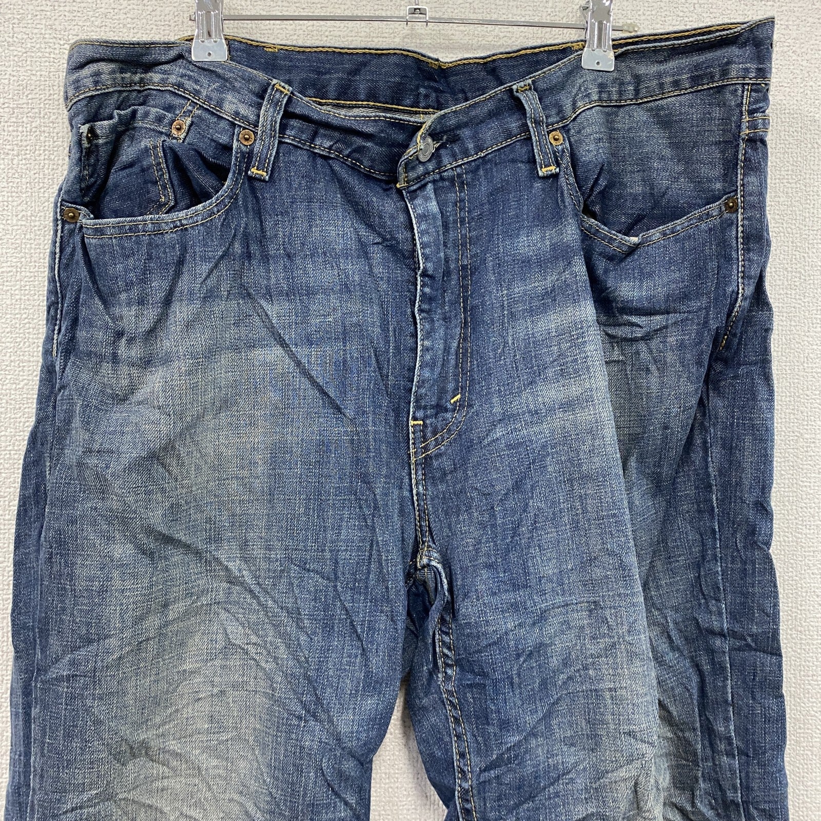 Levi’ｓ　リーバイス　514　デニムパンツ/ジーンズ　縦落ち　ヒゲ　インディゴ　W38サイズ
