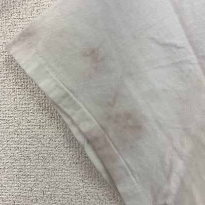 古着 used　Hanes　半袖プリントTシャツ　HAWAII　レトロ　クルーネック　シングルステッチ　白　ホワイト　XLサイズ