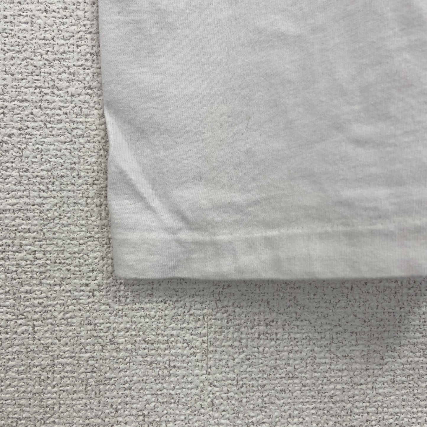 古着 used　Hanes　半袖プリントTシャツ　HAWAII　レトロ　クルーネック　シングルステッチ　白　ホワイト　XLサイズ