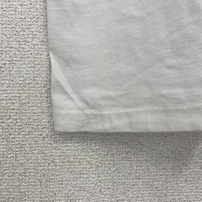 古着 used　Hanes　半袖プリントTシャツ　HAWAII　レトロ　クルーネック　シングルステッチ　白　ホワイト　XLサイズ