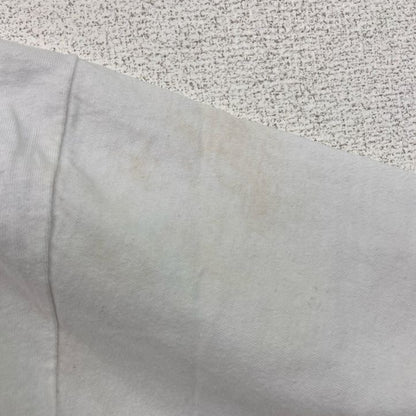 古着 used　Hanes　半袖プリントTシャツ　HAWAII　レトロ　クルーネック　シングルステッチ　白　ホワイト　XLサイズ
