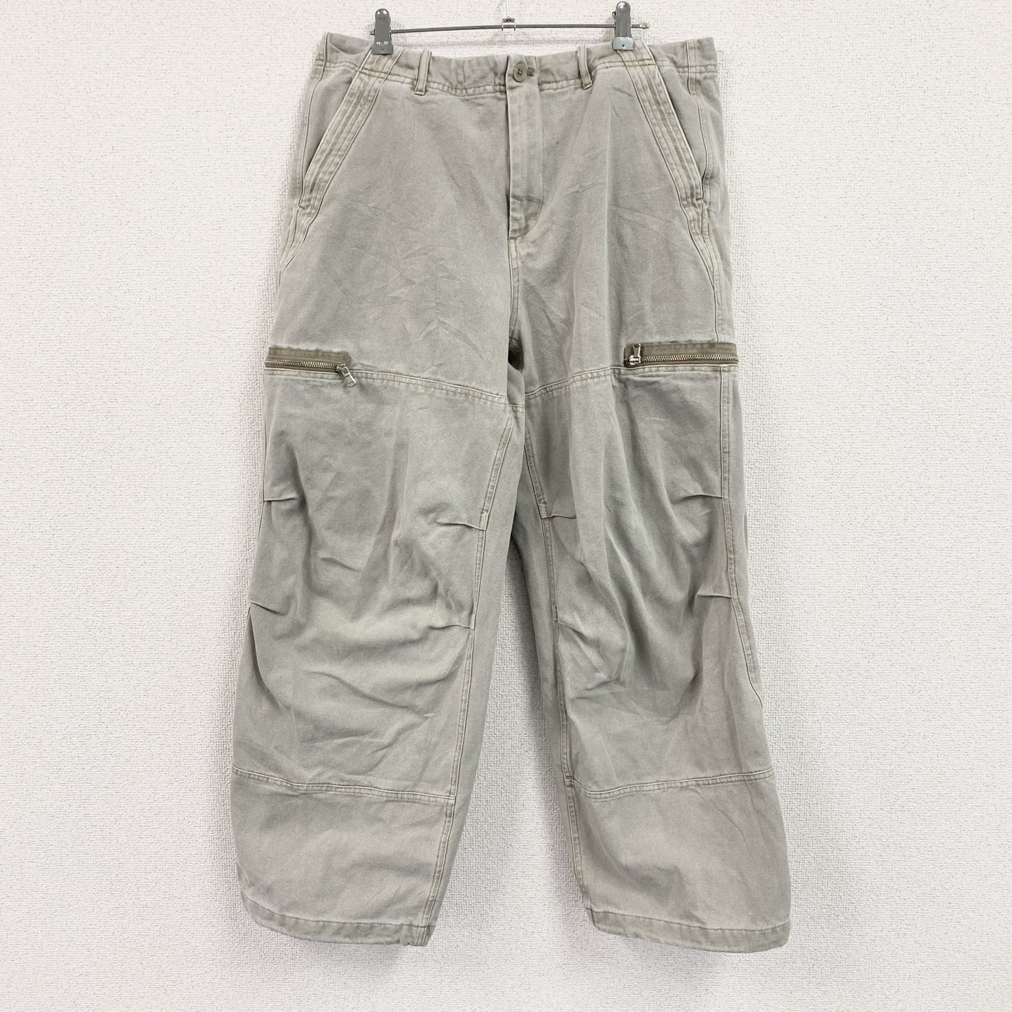 ZARA　ザラ　DNWR　フライトカーゴパンツ　カーゴパンツ　グレージュ　34サイズ