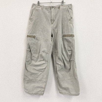 ZARA　ザラ　DNWR　フライトカーゴパンツ　カーゴパンツ　グレージュ　34サイズ
