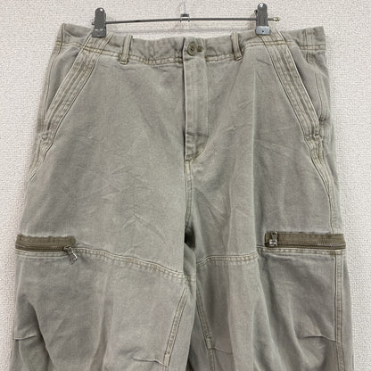 ZARA　ザラ　DNWR　フライトカーゴパンツ　カーゴパンツ　グレージュ　34サイズ