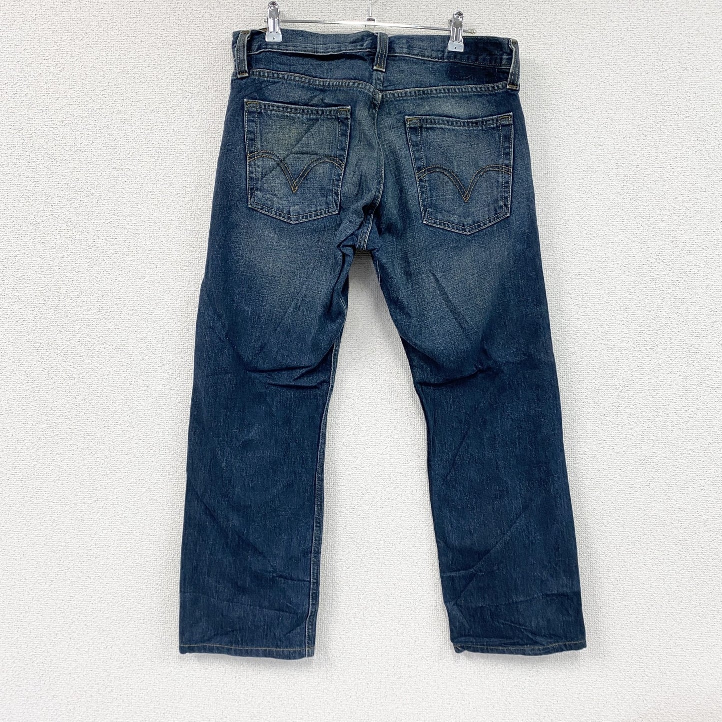 Levi’ｓ　リーバイス　SIGNATURE　デニムパンツ/ジーンズ　縦落ち　ジップフライ　インディゴ　W32サイズ