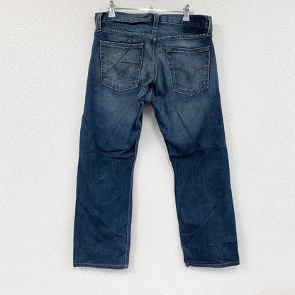 Levi’ｓ　リーバイス　SIGNATURE　デニムパンツ/ジーンズ　縦落ち　ジップフライ　インディゴ　W32サイズ