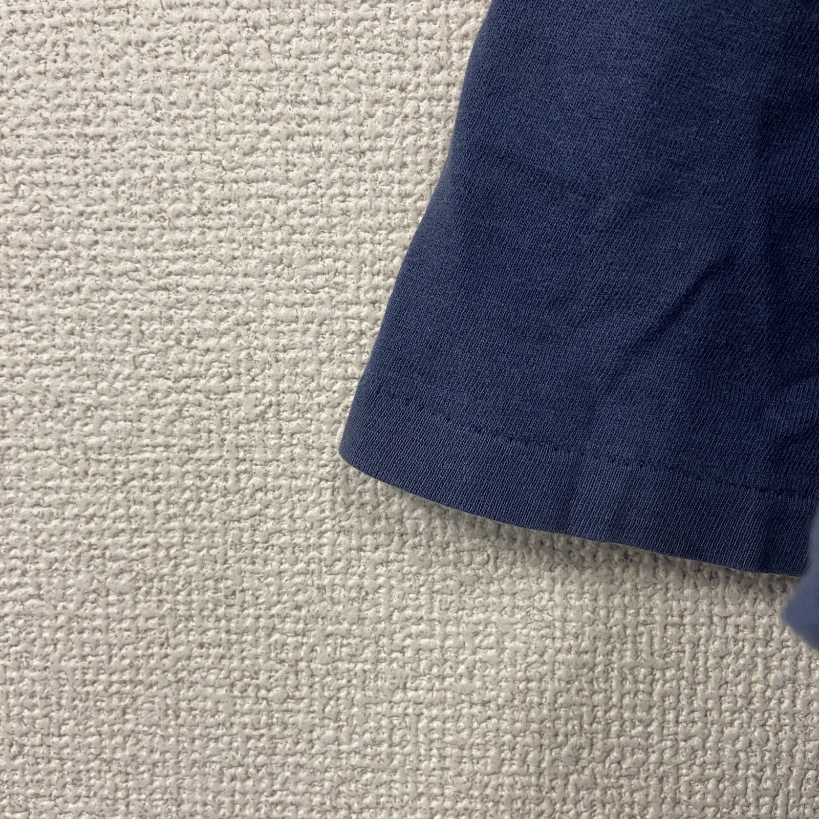 90s～　Hanes　ヘインズ　半袖Tシャツ　スーべニア　ABC STORE　シングルステッチ　紺　ネイビー　XLサイズ
