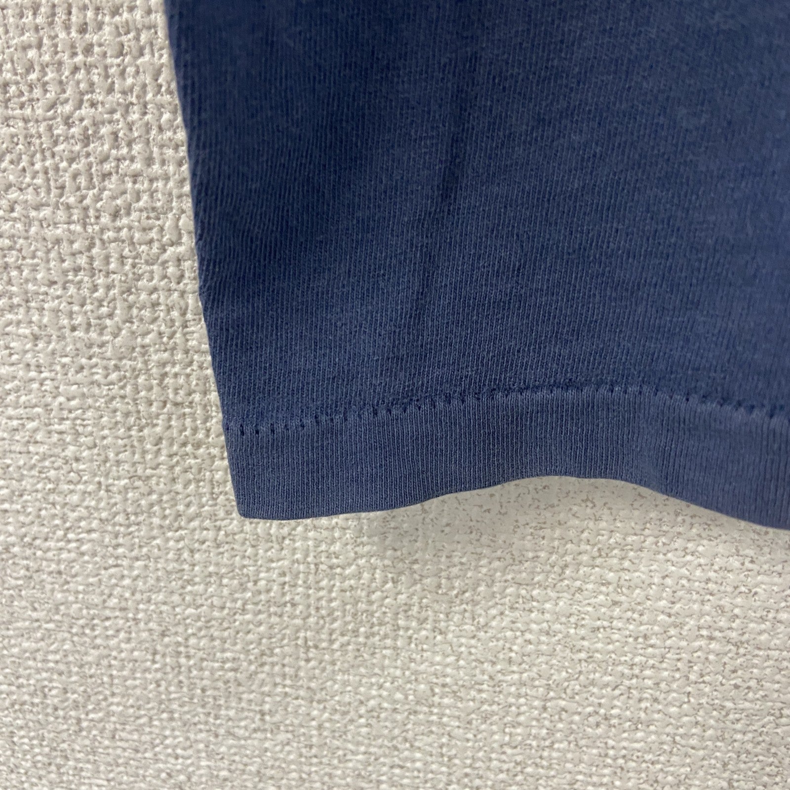 90s～　Hanes　ヘインズ　半袖Tシャツ　スーべニア　ABC STORE　シングルステッチ　紺　ネイビー　XLサイズ